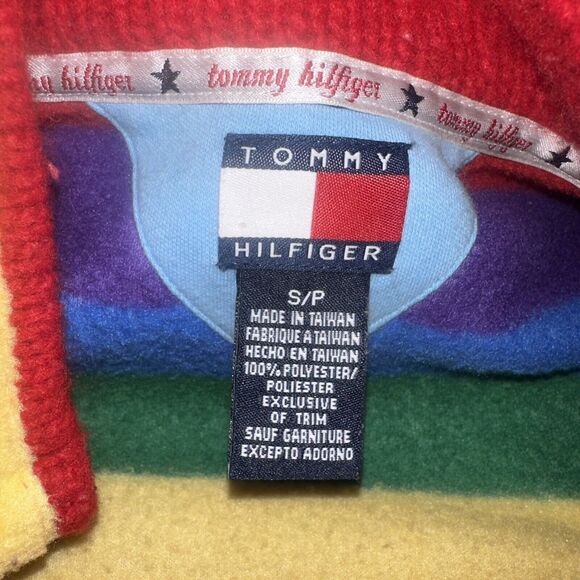 Tommy Hilfiger Zip Up Fleece Jacket Size Small EUC - Picture 11 of 11